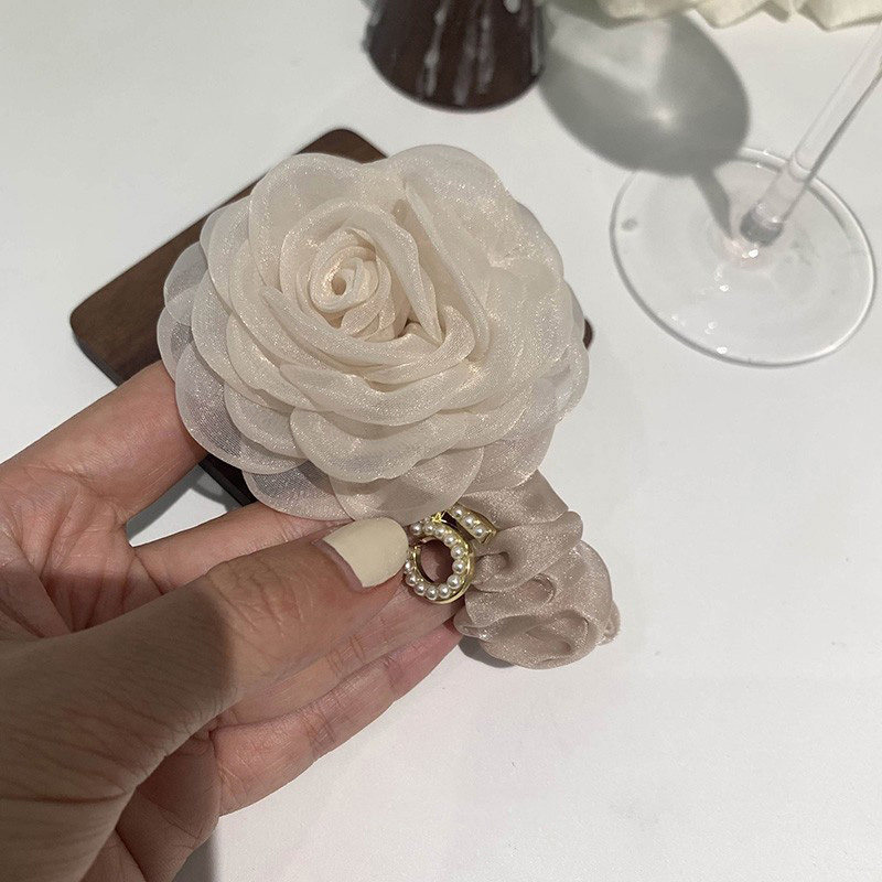 湖畔~超美小香风山茶花大肠圈气质发圈发饰扎头饰发绳韩国少女,饰品/流行首饰/时尚饰品新,发饰,淘宝优惠券,粉丝福利购,淘宝优惠卷