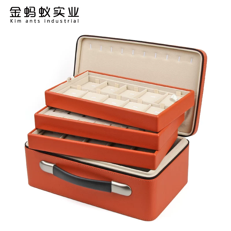 High-end universal handheld jewelry, ring, necklace, accessory, storage system, capacious stand
