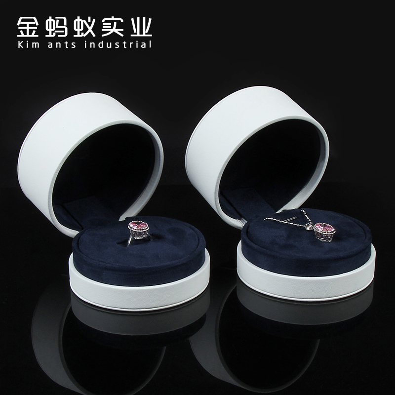 欧式首饰盒戒指高档钻戒两用盒子