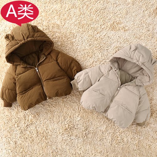 韩版棉服连帽儿童棉衣加厚保暖