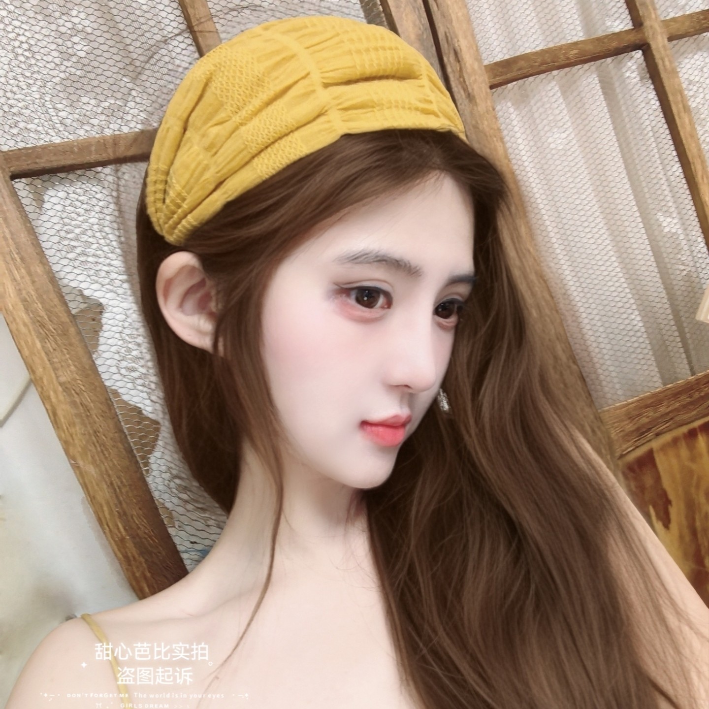 夏季 韩系 姜黄色宽边发箍女2026气质高颅顶压发头箍日常外出发饰