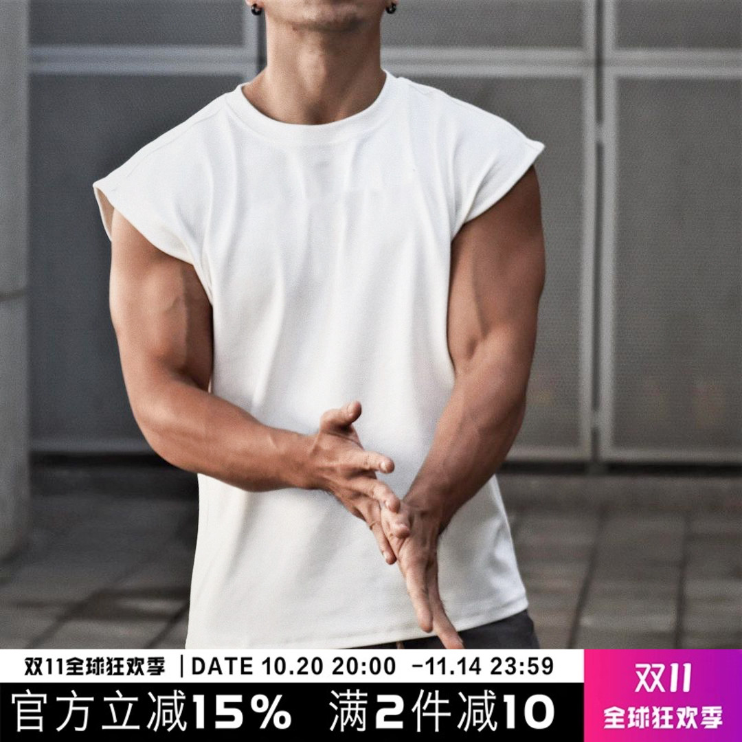 msct潮牌背心兄弟肌肉坎肩衣服