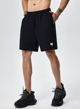 东方力量EASTPOWER重磅短裤男夏季运动休闲健身训练美式运动卫裤