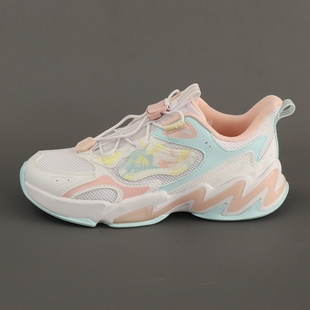 安踏儿童跑鞋女中大童春秋网面透气轻便减震休闲运动鞋322438805