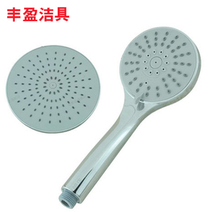 。金鹭达淋浴花洒顶喷手持大花洒配小花洒圆形8寸顶喷手喷套装