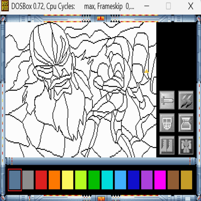 电脑魔域 奇幻冒险征程 经典DOS游戏合集300款 标号1 D 