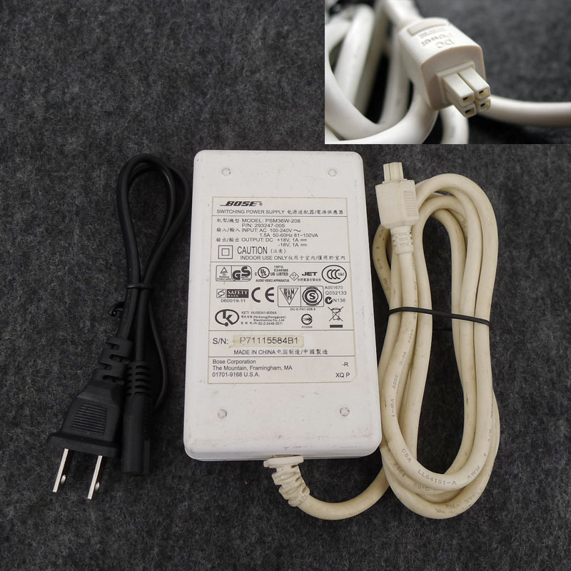 原装博士SoundDock 1代音箱电源适配器PSM36W- 208充电器18V1A