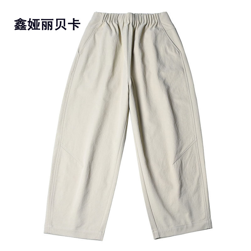 高腰休闲九分时尚哈伦裤