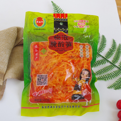 临沧老坛酸笋傣味酸竹笋丝