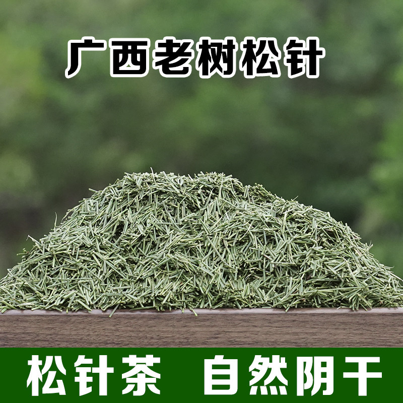 广西高山老树马尾松针茶阴干老品种天然两针全松泡茶野生高山松针