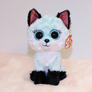 【正版授权】美国Ty桔色可爱狐狸毛绒公仔玩具礼物阿狸安抚玩偶