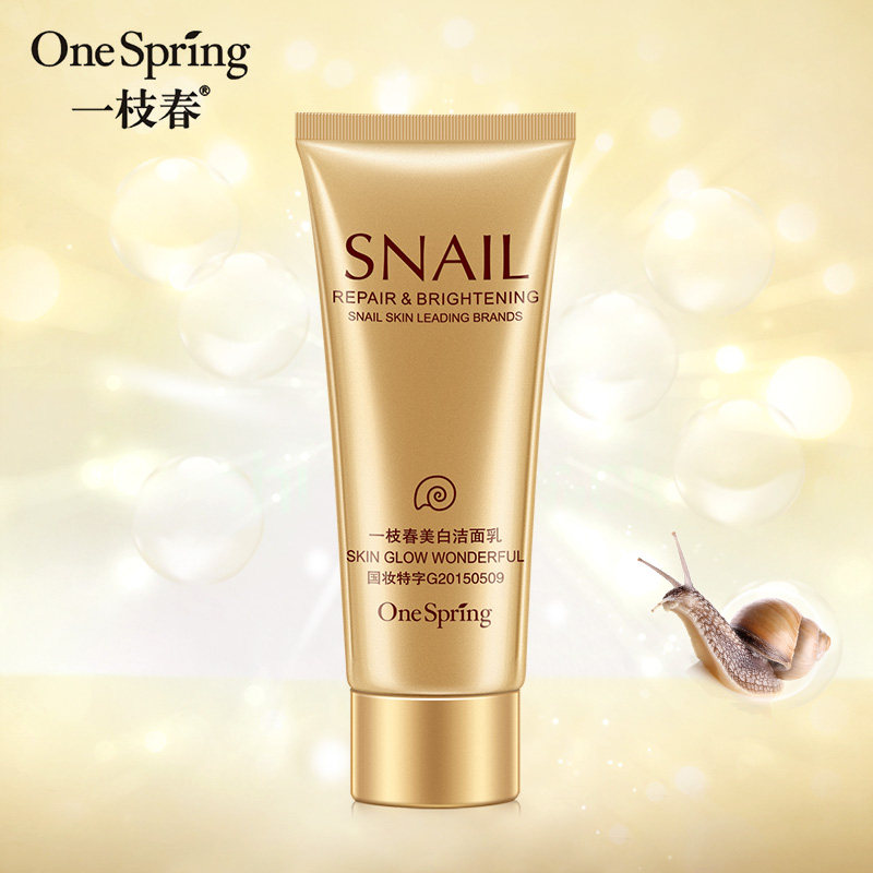 Washed Snail skin whitening Cleanser foam deep level clean Facial Cleanser pore Cleanser student quality goodsin the Skin Care/Body/Essential oils , Cleansing  category - from Buy2taobao.com to provide professional Taobao agent buy service