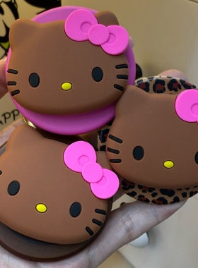 泡泡骚通用手机气囊支架kitty啪嗒磁吸支架可伸缩适配popsockets