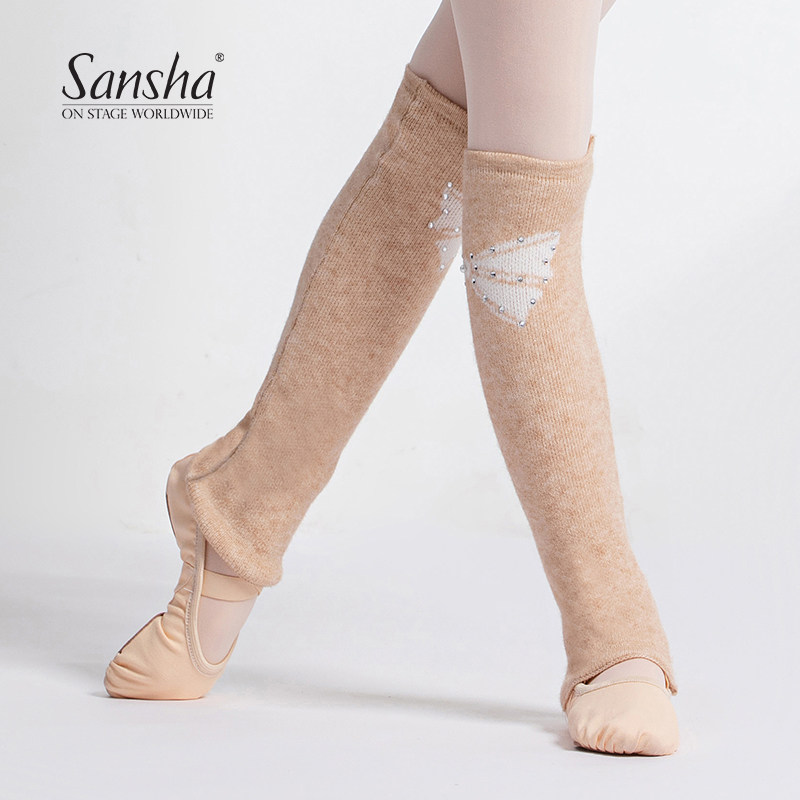 三沙儿童舞蹈护腿袜针织袜子