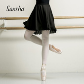 Sansha 法国三沙芭蕾裙成人雪纺中裙芭蕾舞演出裙舞蹈弹力练功裙