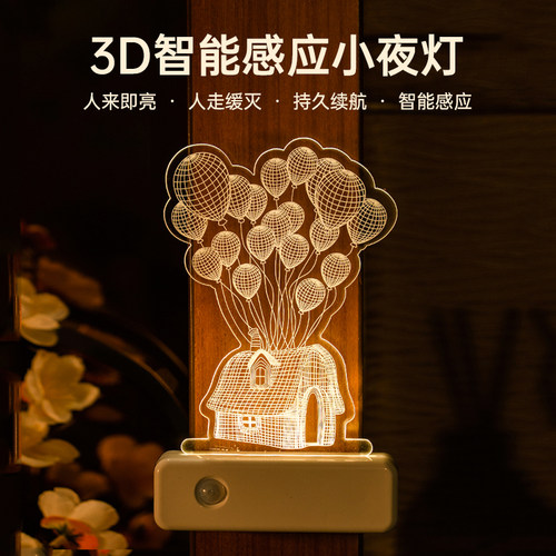 【智能自动感应】装饰氛围小夜灯