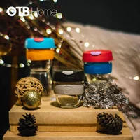 KeepCup Glass Coffee Cup Cup Portable Accompaning Creative Christmas Festival Festival Festival Festival Gift