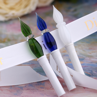 MOONMAN末匠N10专用树脂花色蘸水笔玻璃尖达人蘸墨书写试色用