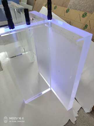 亚克力透明广告板有机玻璃厚板磨砂20mm-100mm抛光定制加工
