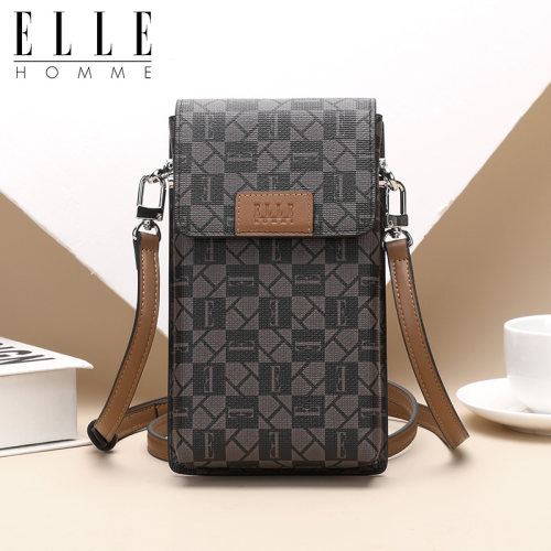 ELLEHOMME手机包男款斜挎小包