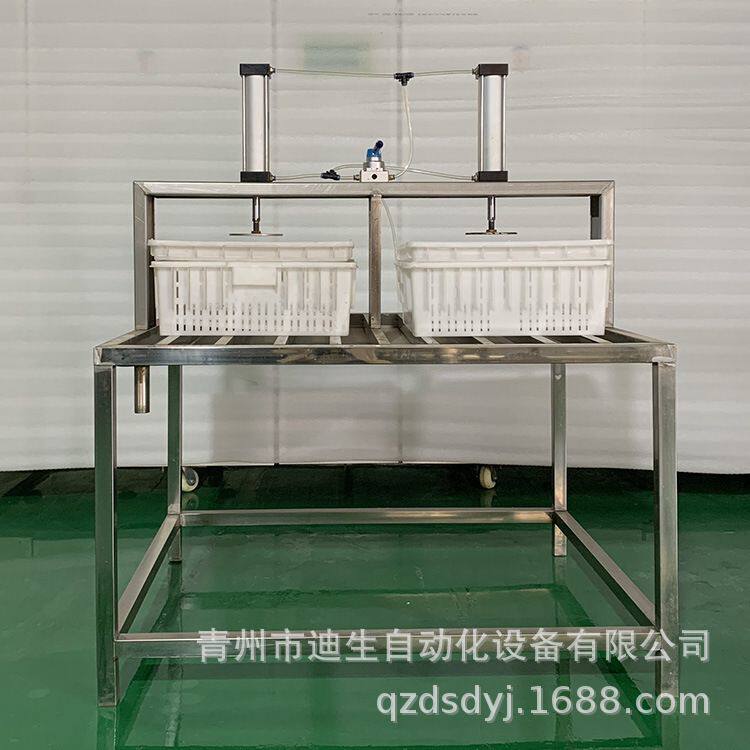 商用豆腐压榨机不锈钢全自动豆腐压榨机豆花豆制品压榨成型机器