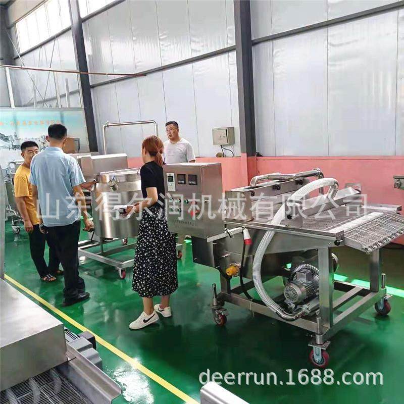 冻干水果干 奶块裹巧克力机器 饼干巧克力涂层设备 单面双面均可