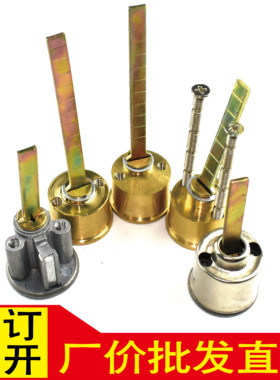 外装门锁老式防盗锁家用暗式铁门木门通用型房门锁老式锁心芯