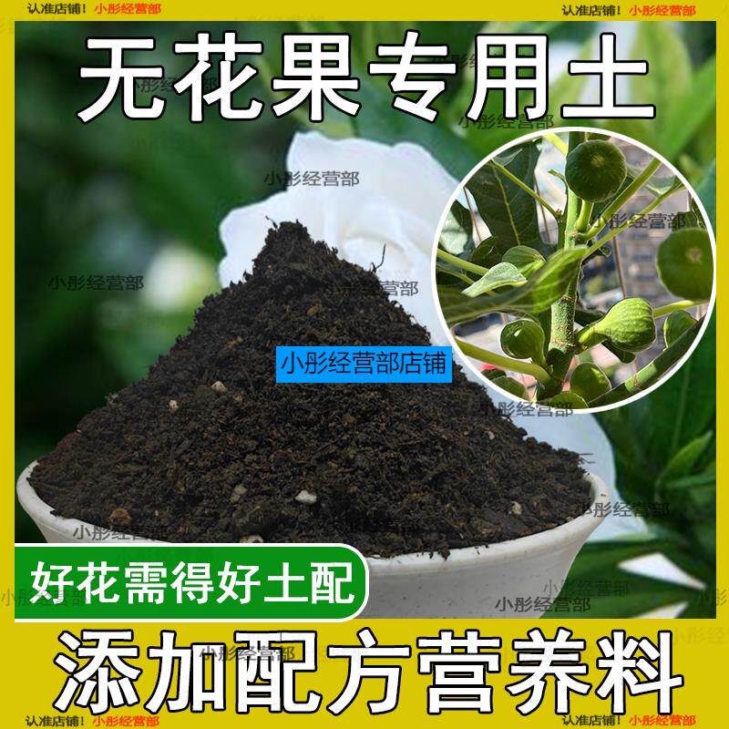 无花果专用土盆栽营养土果树专用土无花果营养土壤种植土有机肥料
