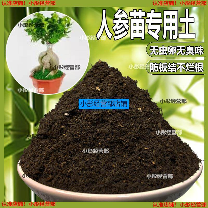 人参专用土室内阳台盆栽土酸性种植花土家庭通用有机营养土