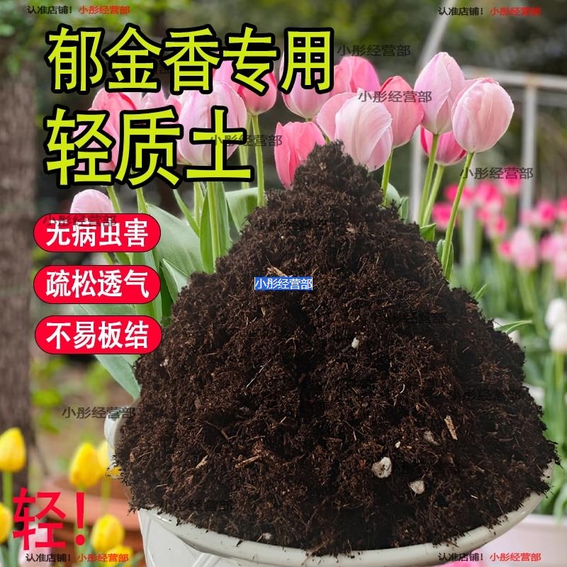 郁金香轻质育苗蓬松盆栽营养土通用专用种菜养花土壤种植土