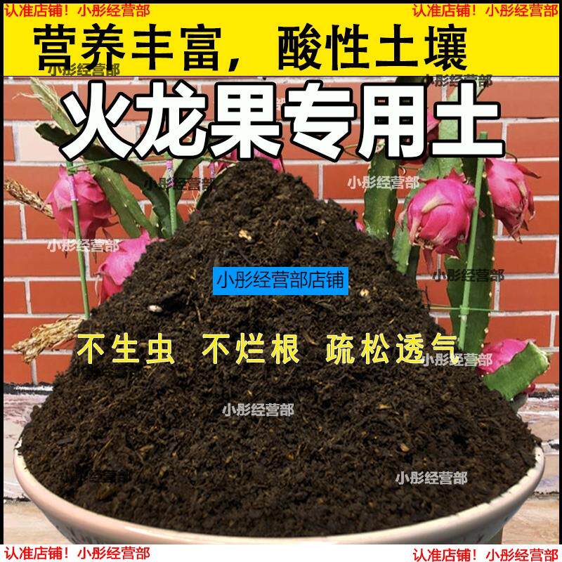 火龙果专用土肥料火龙果土营养土种植土酸性沙质土壤家用盆栽土