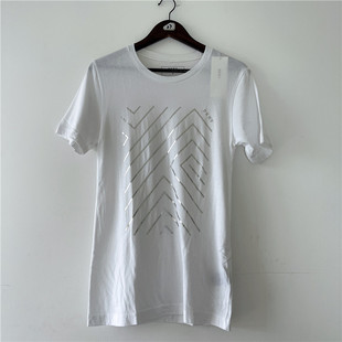 S码DKNY唐可娜儿夏季男装个性印花logo短袖纯棉T恤潮流百搭上衣