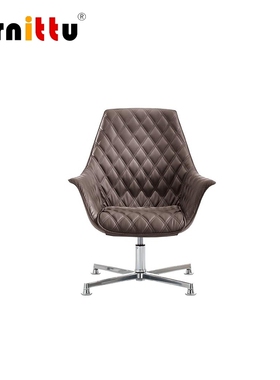 furnittu创意办公家具kimera chair全真皮四星脚中班椅休闲办公椅