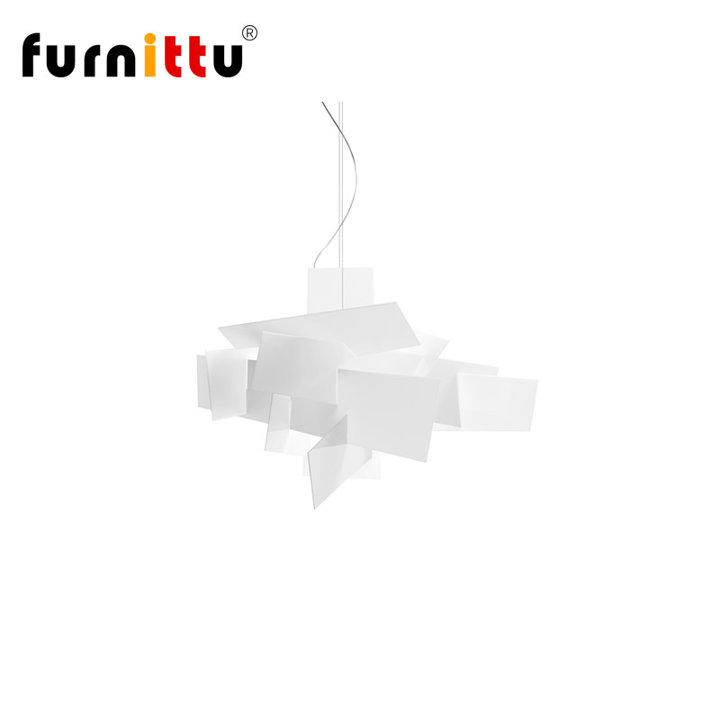 furnittu客厅卧室堆叠亚克力吊灯