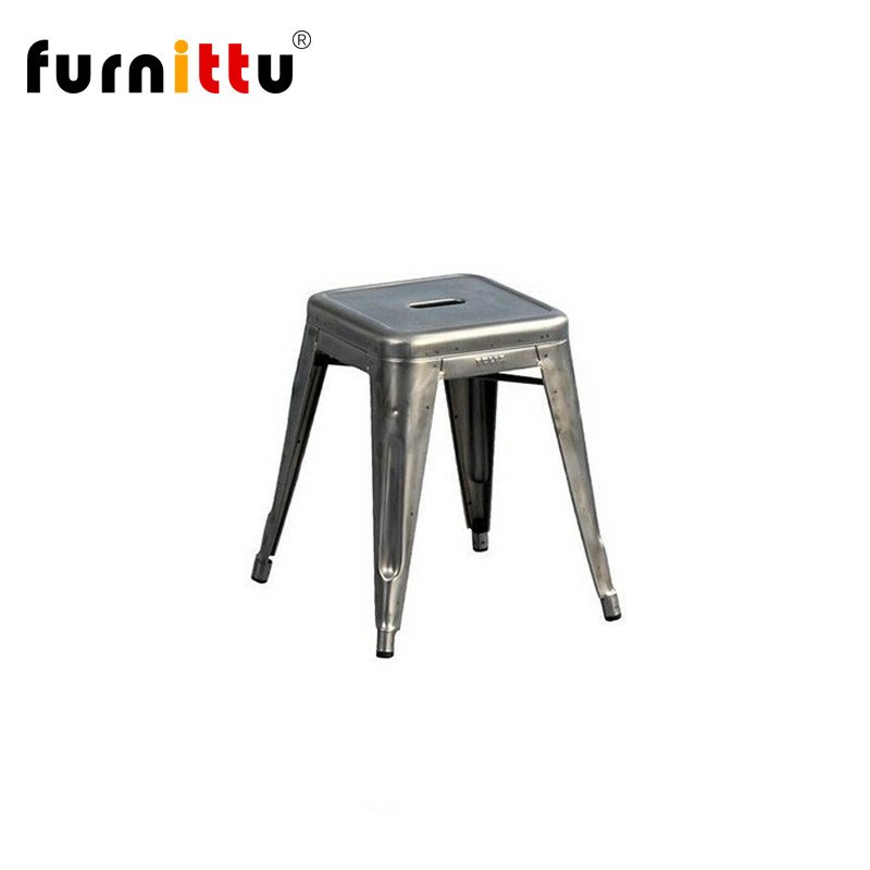furnittu loft工业风设计师家具 tolix bar stool/ 复古铁皮吧凳 - 实物图