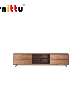 furnittu北欧实木 设计师家具 glenoaks TV stand储存柜 电视边柜