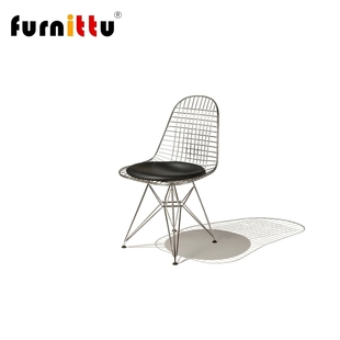 furnittu经典设计师家具 eames wire chair伊姆斯钢丝椅 金属餐椅