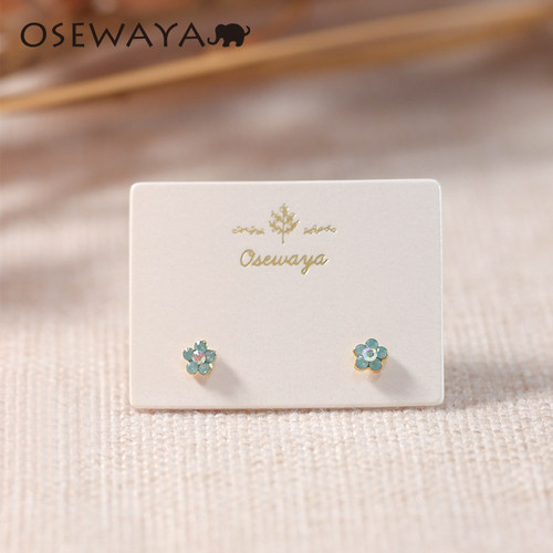 OSEWAYA日韩可爱花朵耳钉