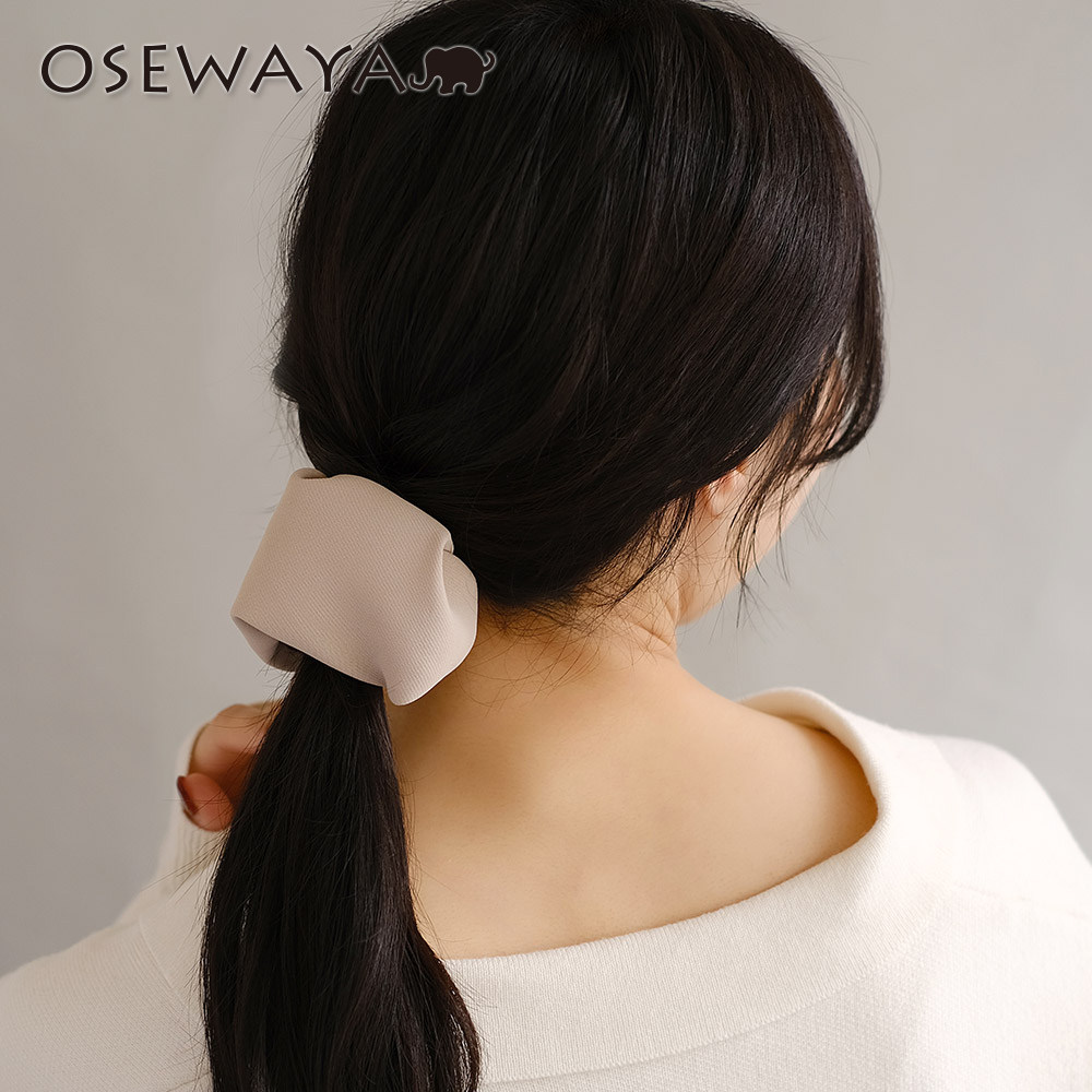 OSEWAYA秋冬低马尾扣布艺发饰图片