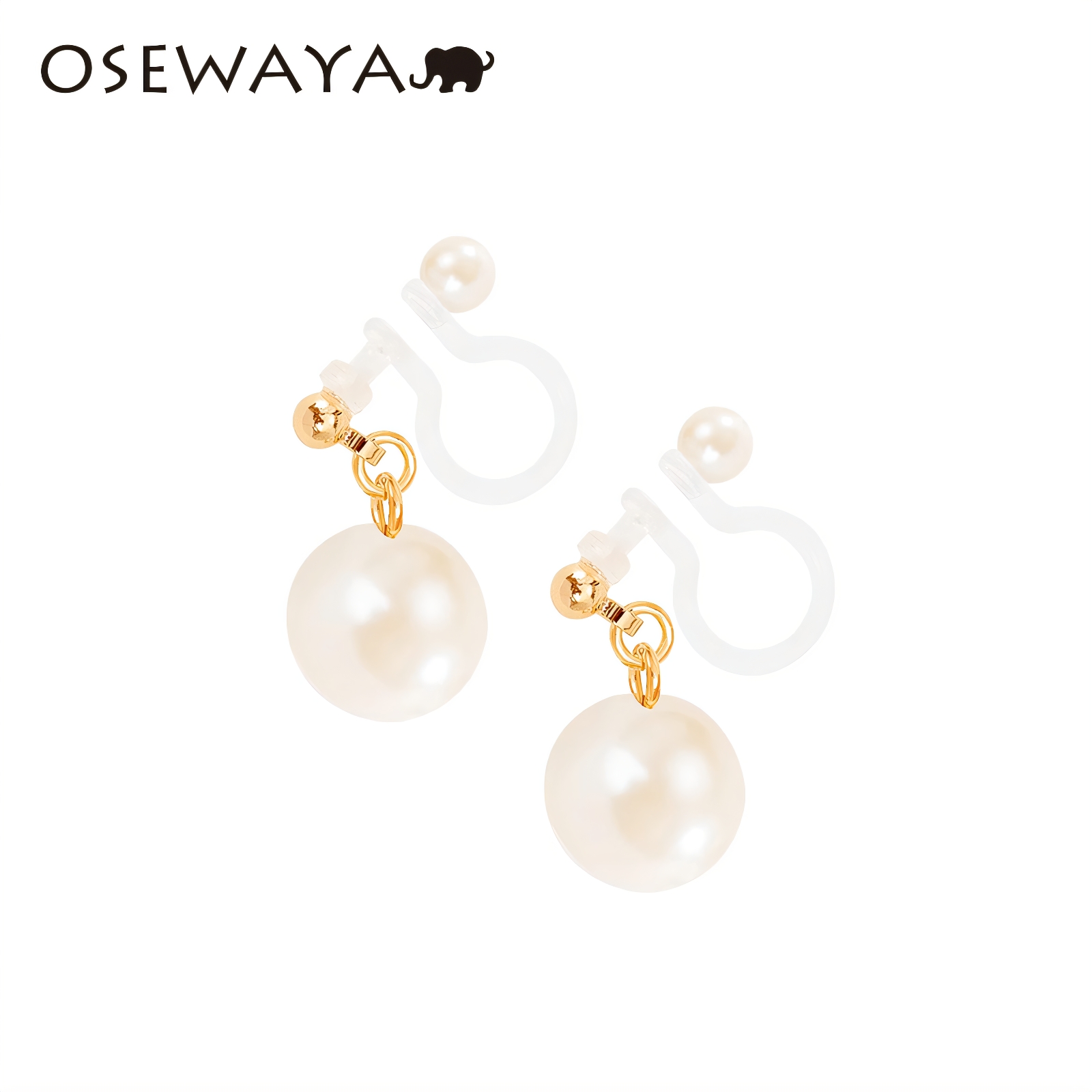 日韩小清新少女人造珍珠气质耳