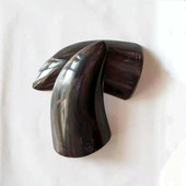 畅销正宗牛角卦7厘米圣杯茭杯九宫八卦 天然牛角筶子黑水牛角 包邮