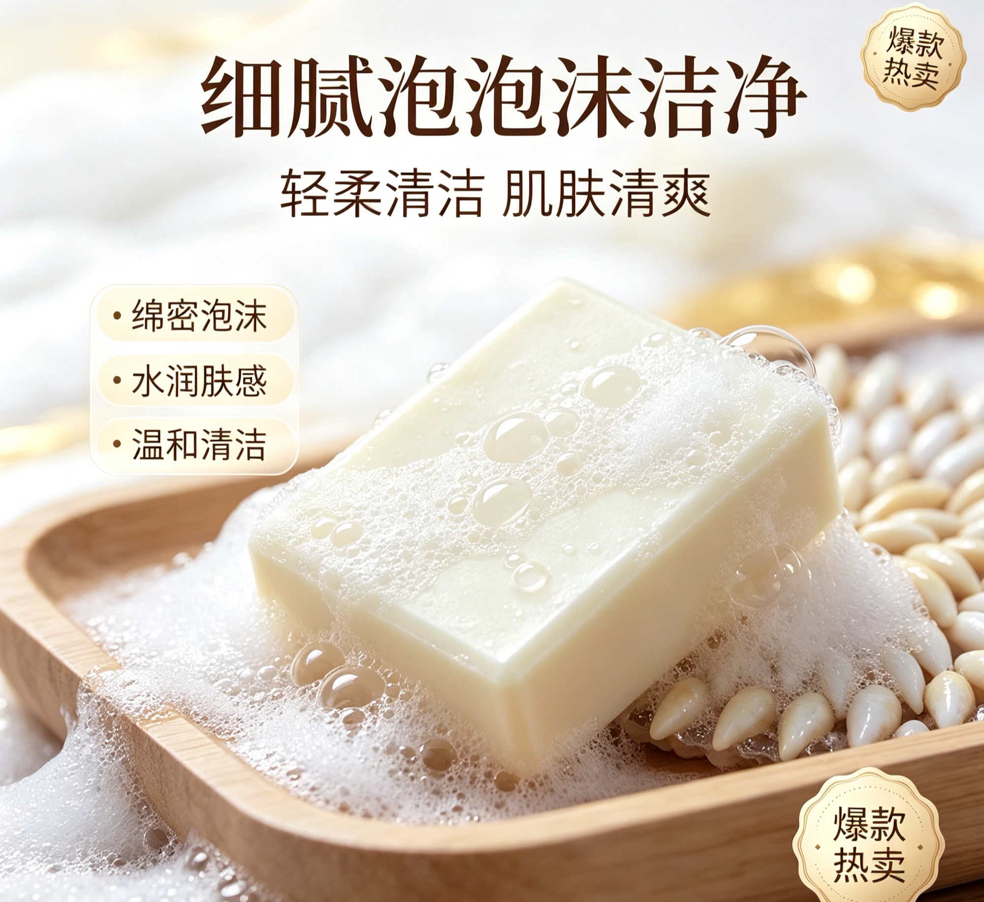 老山茶油皂 沐浴手工皂 洗脸护肤茶油冷制皂控油护肤宝宝清洁皂