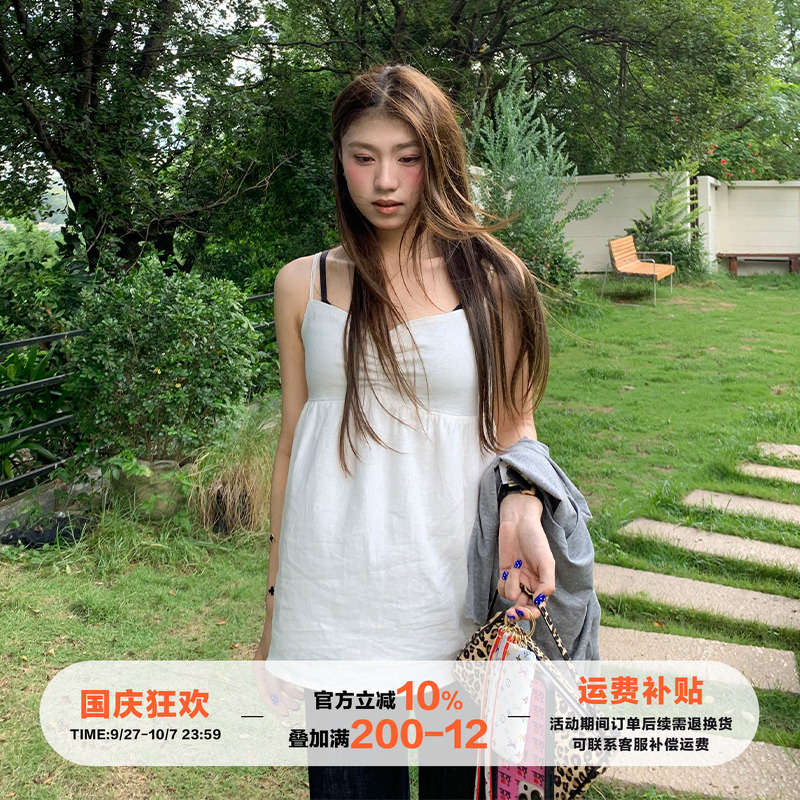 橘子树在哪儿纯欲风吊带背心女夏
