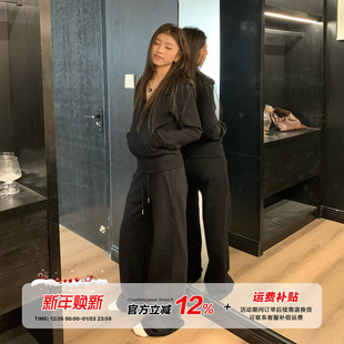 运动卫衣外套休闲裤 女秋季 橘子树在哪儿韩系套装 两件套 限时价