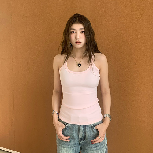 橘子树在哪儿纯欲吊带小背心女夏
