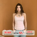 内搭上衣 橘子树在哪儿纯欲吊带小背心女秋辣妹美背无袖 限时价