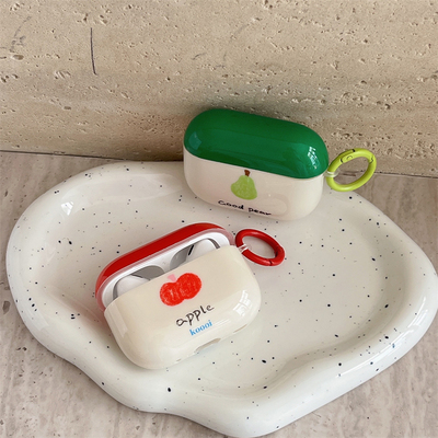 苹果AirPodsimd软苹果雪梨保护套