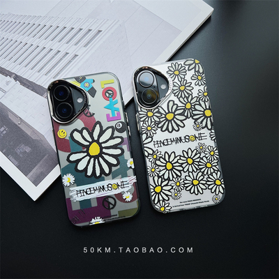 权志龙小雏菊苹果iPhone手机壳