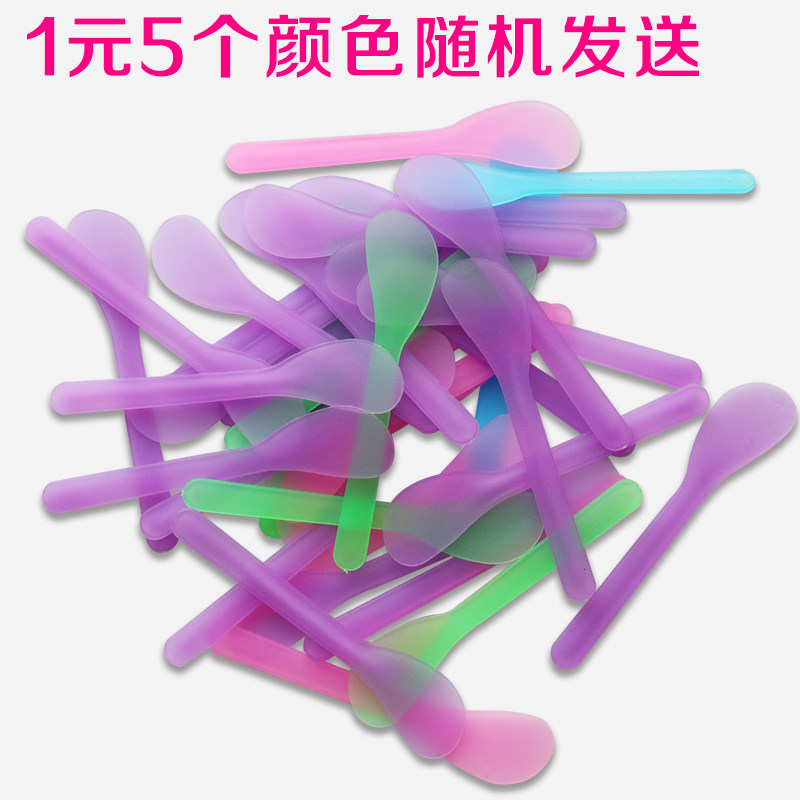 美缝剂施工专用工具瓷流平陶瓷胶真瓷胶塑料冰棒刮片多功能刮板片