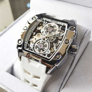 正品2024新款美格尔手表男高颜值镂空时尚高级感学生全自动机械表